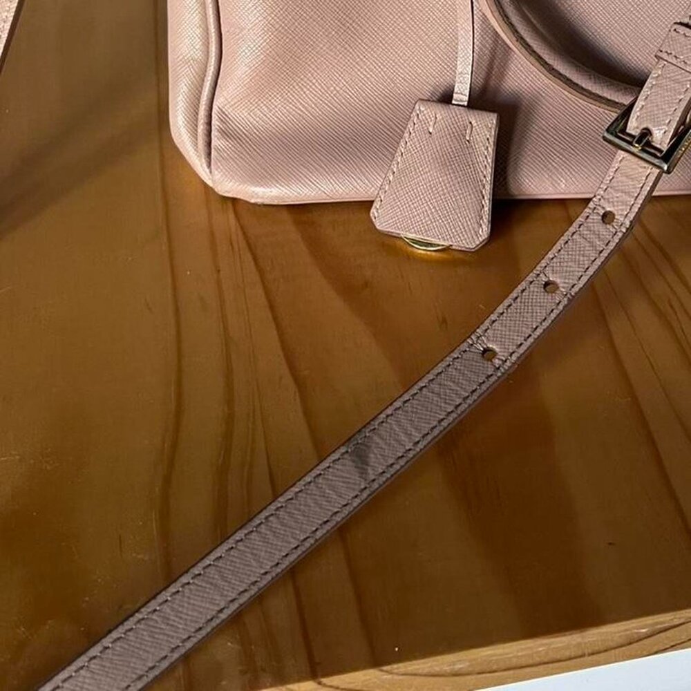 100% Authentic Prada Saffiano Lux Leather Top Handle Bag - Picture 8 of 8